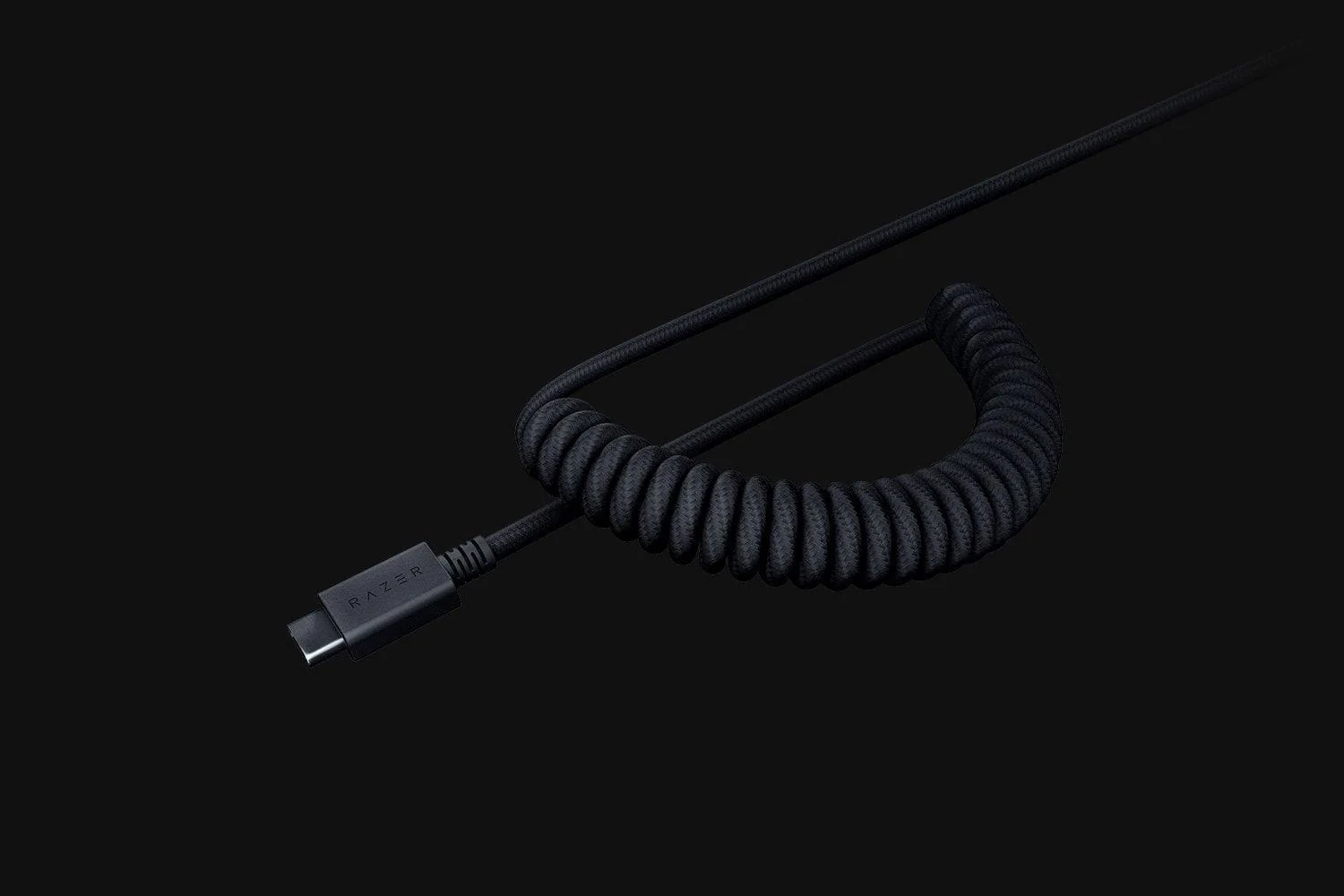 Razer PBT Keycap + Coiled Cable Upgrade Set (Classic Black) - Image 3