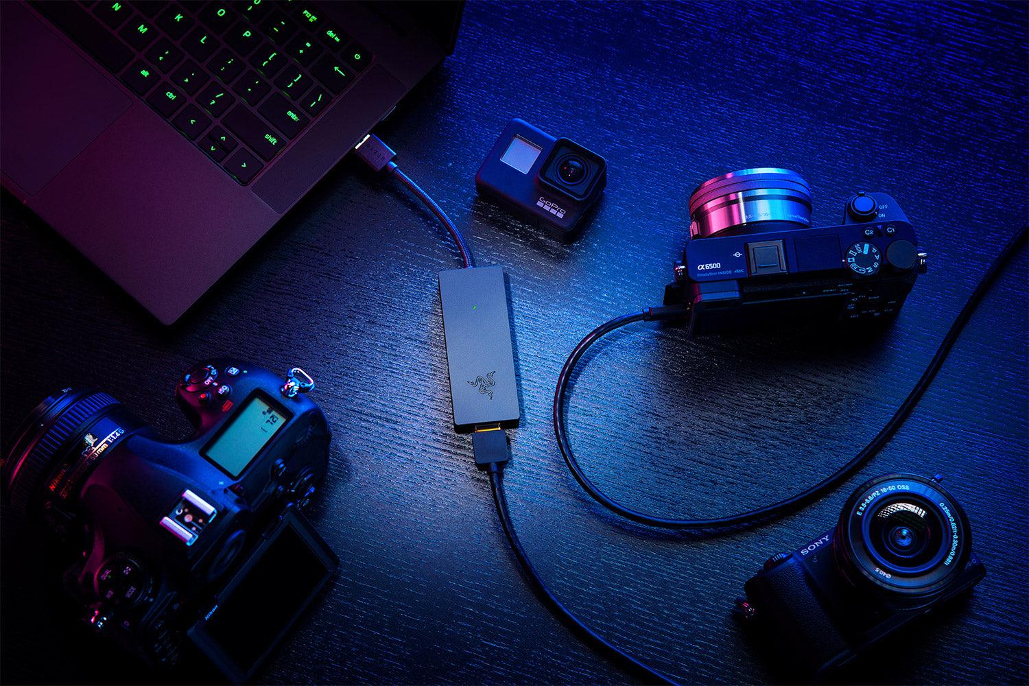 Razer Ripsaw X USB Capture Card with Camera Connection for Full 4K Streaming - Image 4