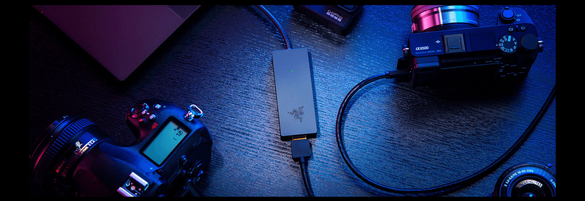 Razer Ripsaw X USB Capture Card with Camera Connection for Full 4K Streaming - Image 5