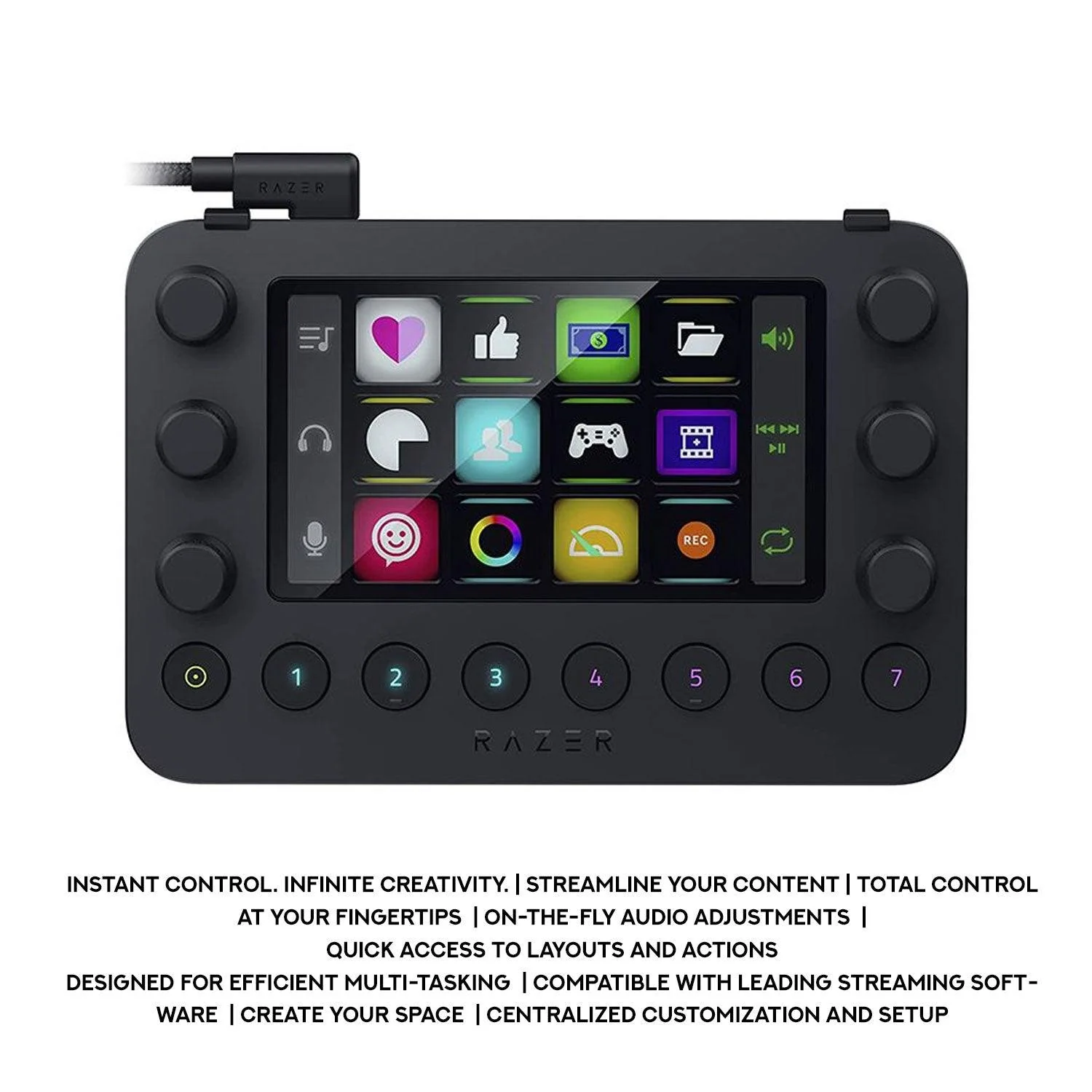Razer Stream Controller All-In-One Keypad For Streaming