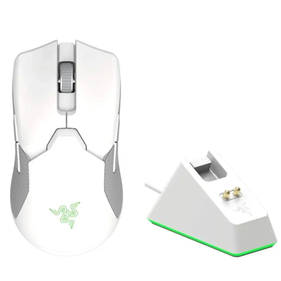 Razer Viper Ultimate Wireless Gaming Mouse W/ Charging Dock (Mercury)