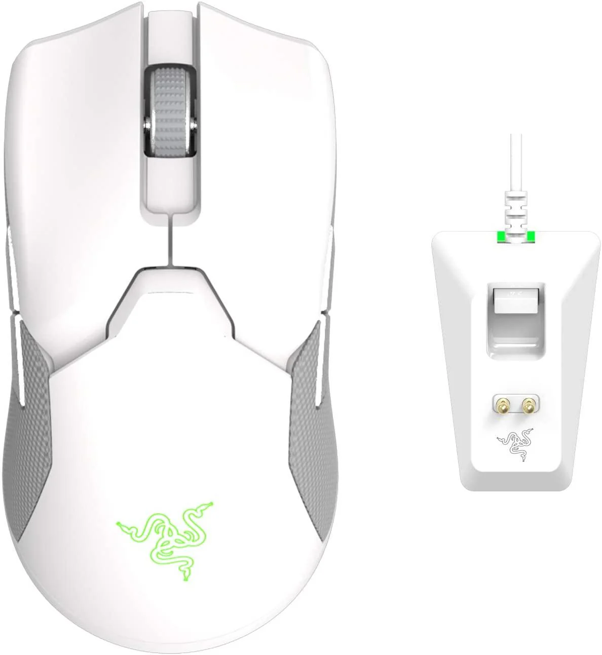 Razer Viper Ultimate Wireless Gaming Mouse W/ Charging Dock (Mercury) - Image 3