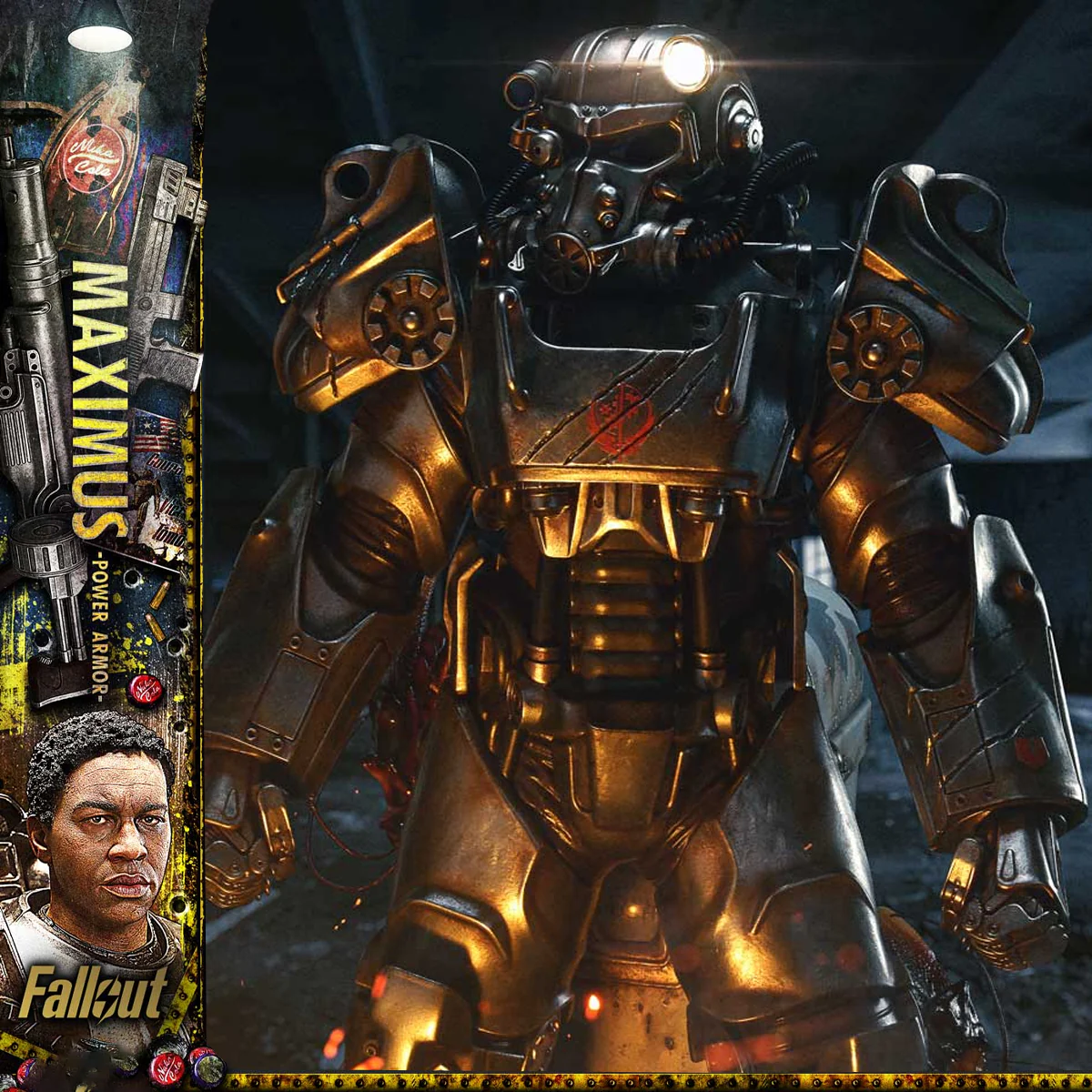 Real Elite Masterline Fallout Maximus Power Armor (REMFO-03) Pre-Order Downpayment - Image 8