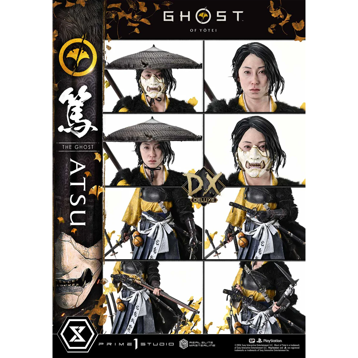 Real Elite Masterline Ghost of Yotei Atsu DX Bonus Verion (REMGHOY-01DXS) Pre-Order Downpayment - Image 7