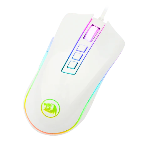 Redragon Cobra Gaming Mouse (White) (M711W-1) - Image 2