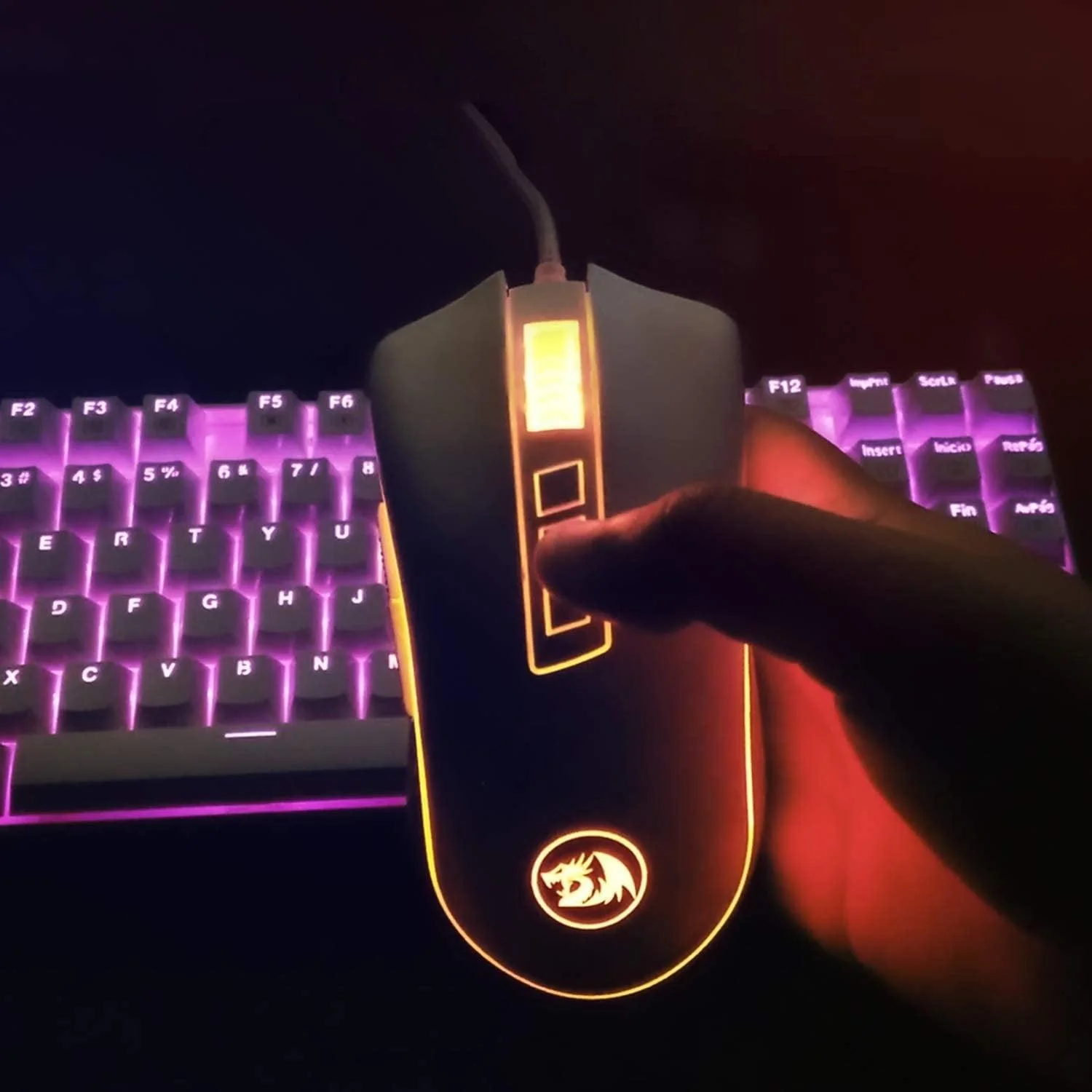 Redragon Cobra Gaming Mouse (White) (M711W-1) - Image 5