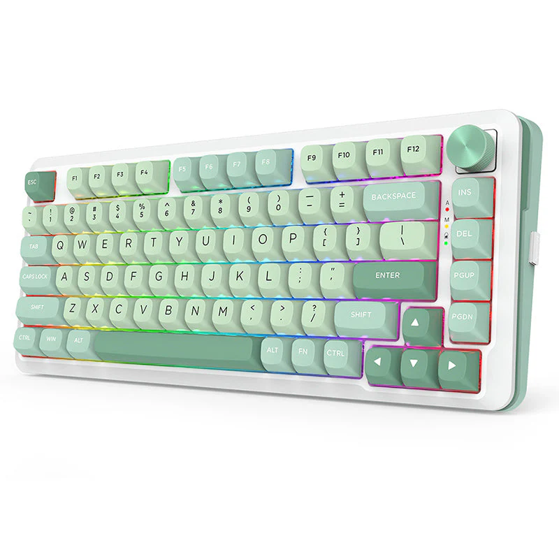 Redragon Cyrus Pro RGB Wireless 75% Gasket Hot-Swappable Mechanical Keyboard With Knob (K681MG-RGB-PRO) - Image 2