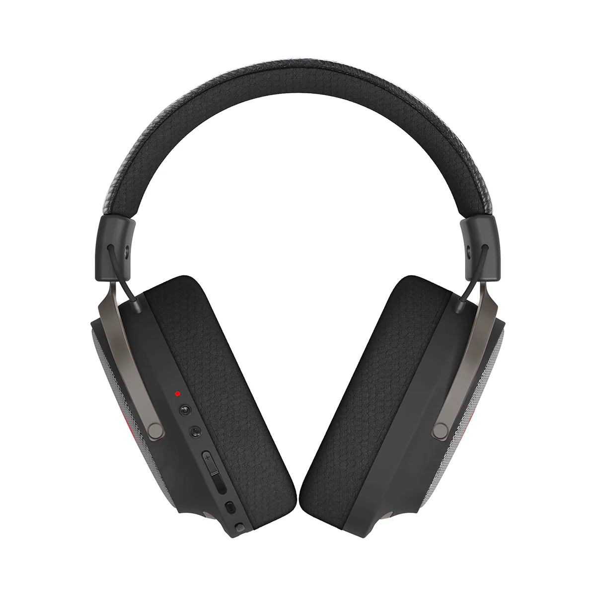 Redragon H858 Arrow Wired + 2.4G + BT Gaming Headset (Black) - Image 2
