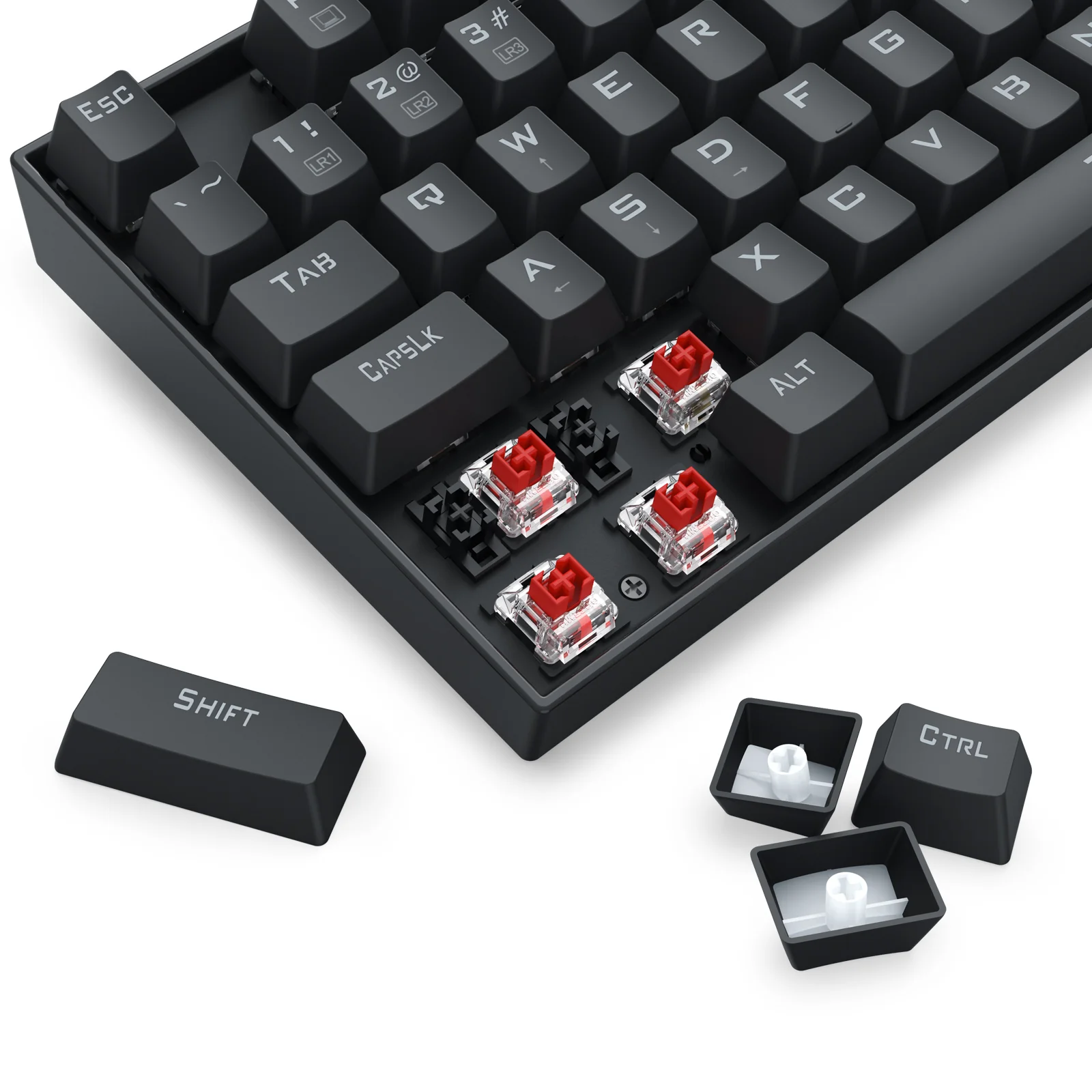Redragon K552-BB-3 Keyboard/Headset/Mouse/Mouse Pad 4-in-1 Combo - Image 6
