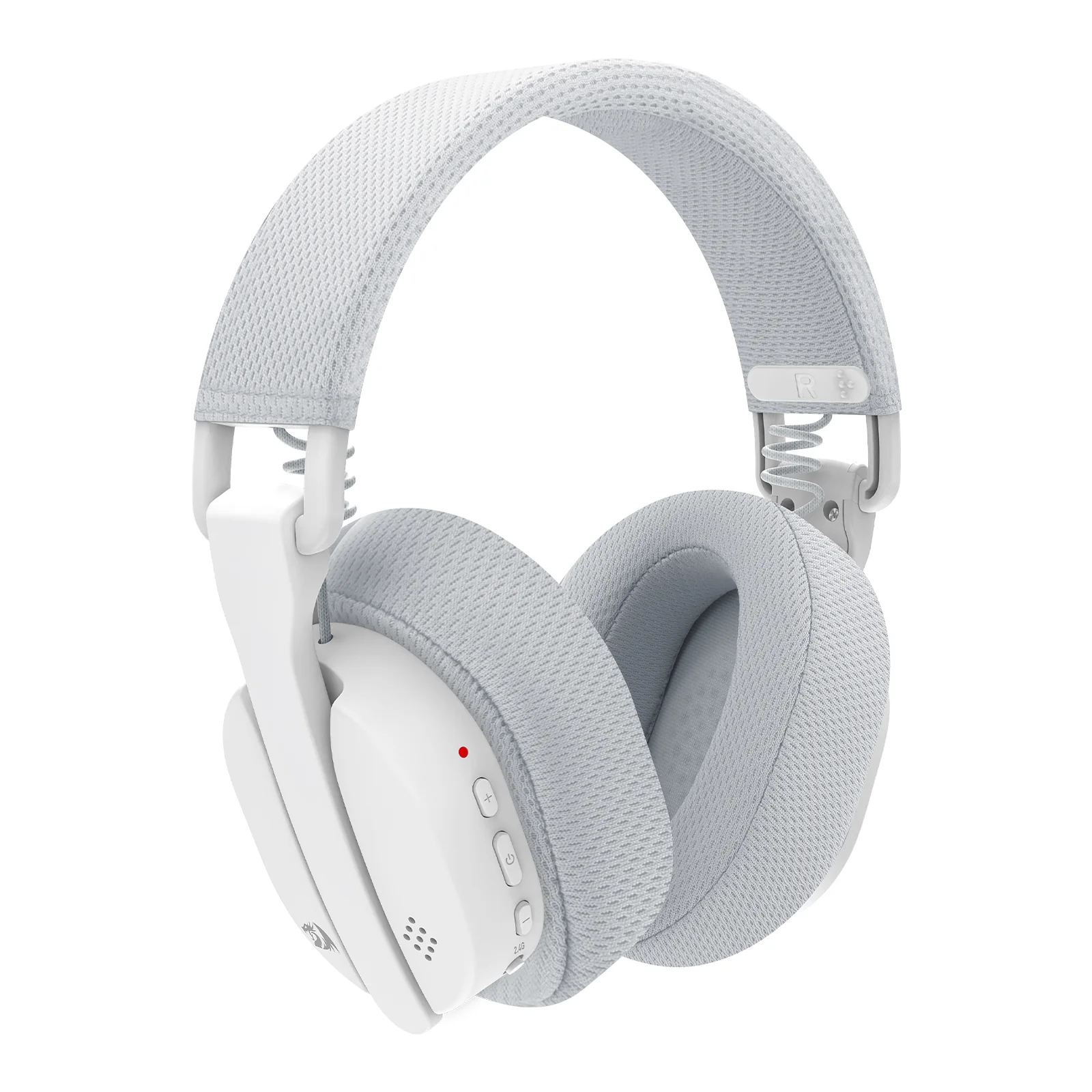 Redragon Luce Tri-mode Gaming Headset (H888) (Black, White) - Image 10