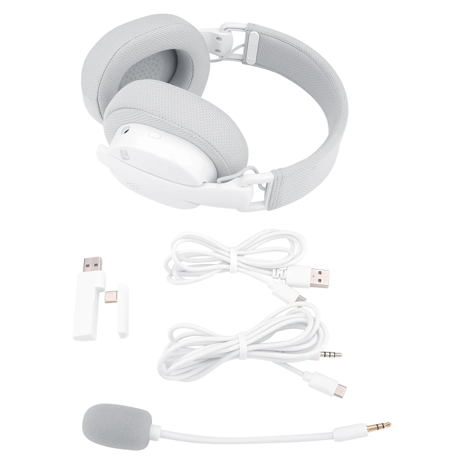 Redragon Luce Tri-mode Gaming Headset (H888) (Black, White) - Image 15