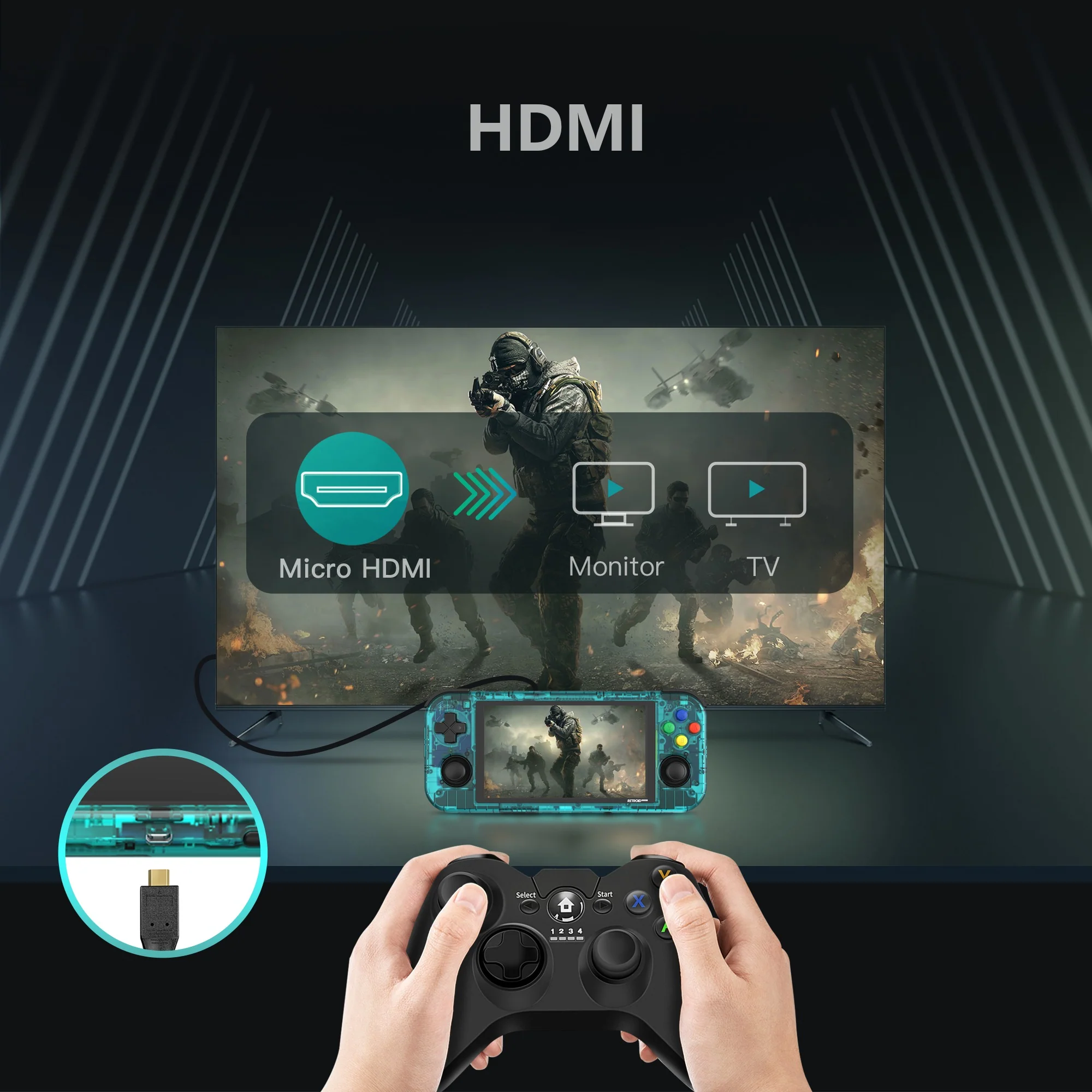 Retroid Pocket 3+ Handheld Retro Gaming System - Image 10