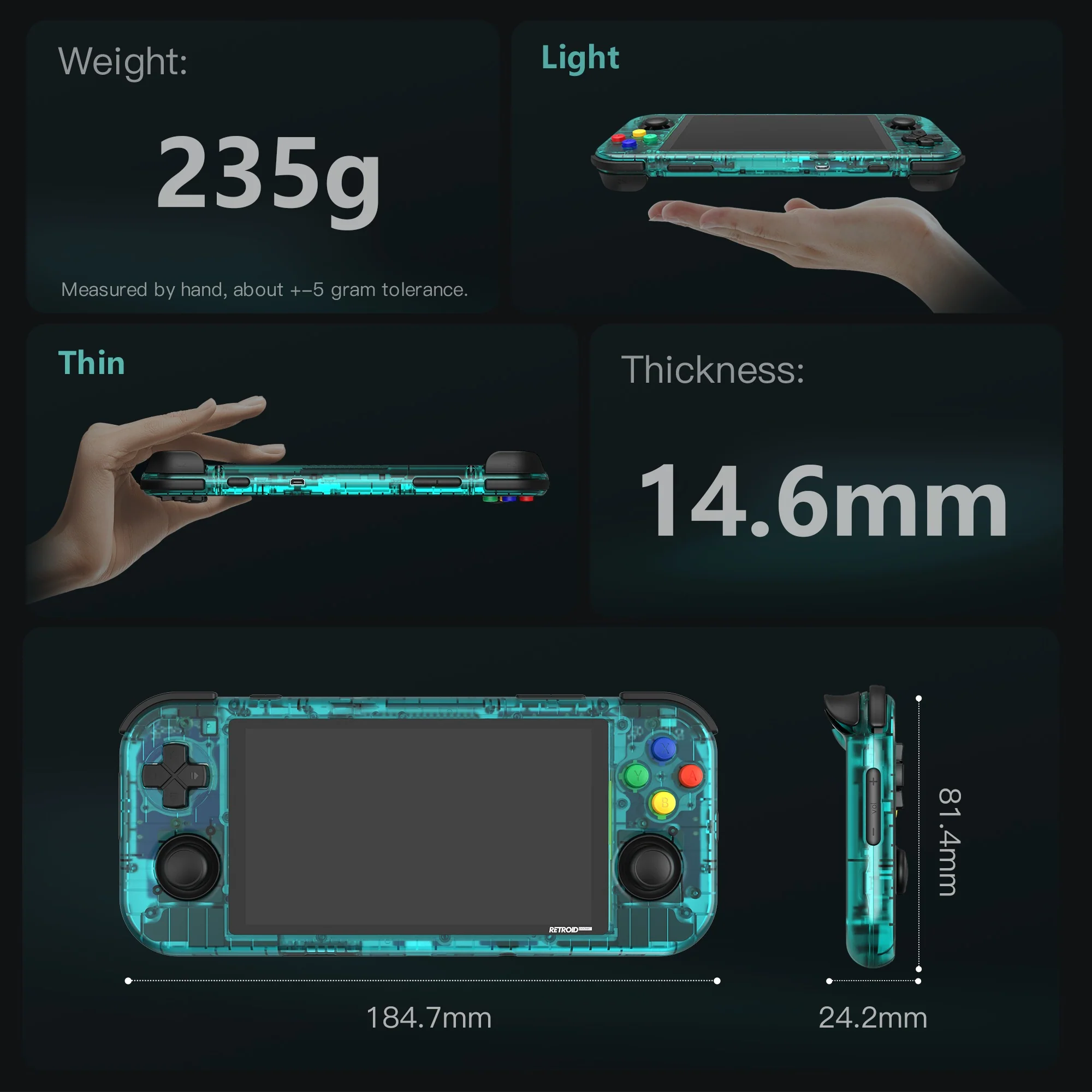 Retroid Pocket 3+ Handheld Retro Gaming System - Image 12