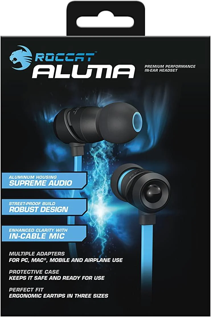 Roccat Aluma Premium Performance In-Ear Headset (ROC-14-210-AS) - Image 3