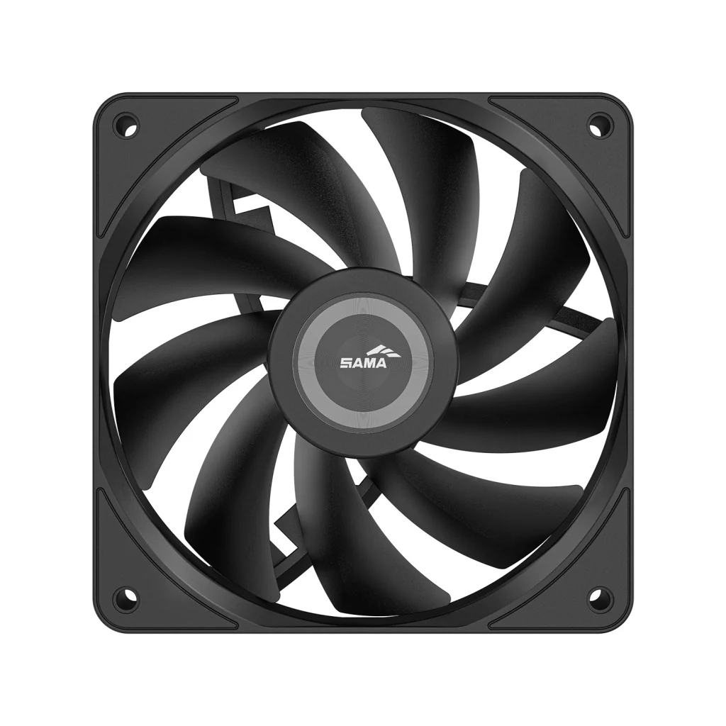 Sama FZ12 120mm PWM Fan (Black) (FZ12-BKXX1TOX-G) - Image 2