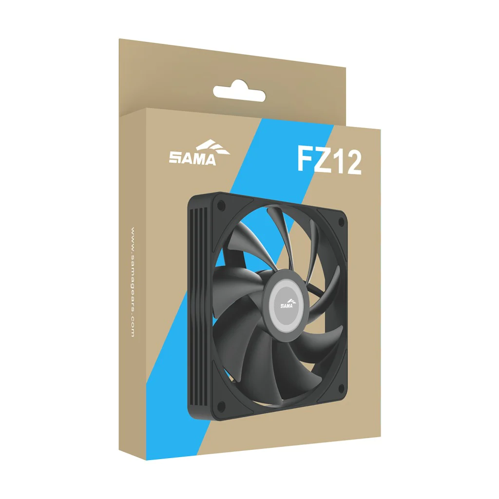 Sama FZ12 120mm PWM Fan (Black) (FZ12-BKXX1TOX-G) - Image 5