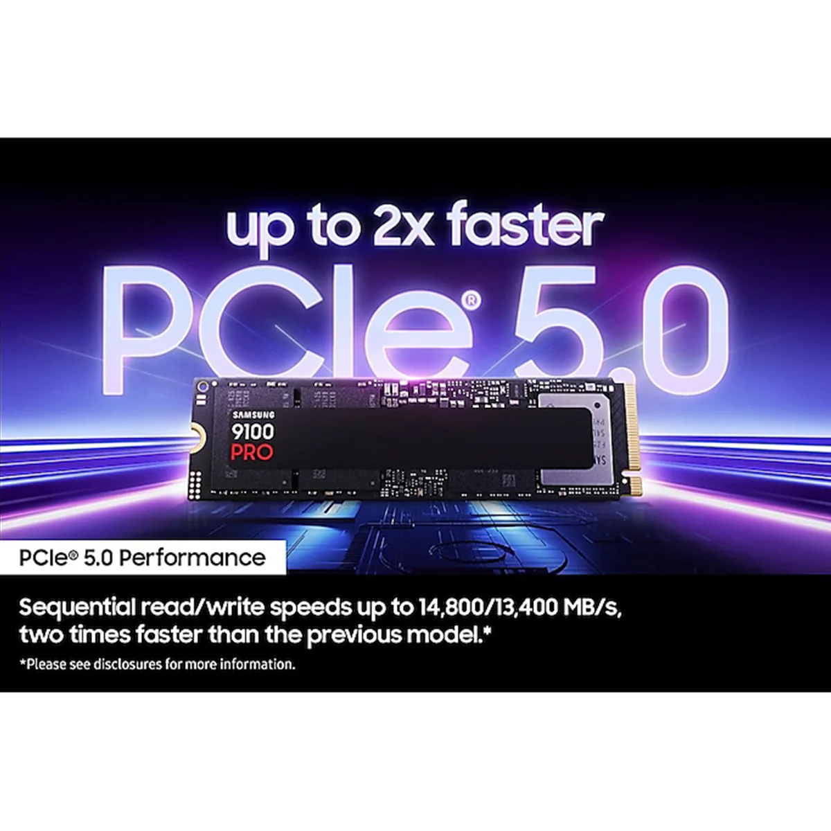 Samsung 9100 Pro PCIe 5.0 x4 NVMe M.2 SSD (1TB, 2TB, 4TB, 8TB) - Image 8