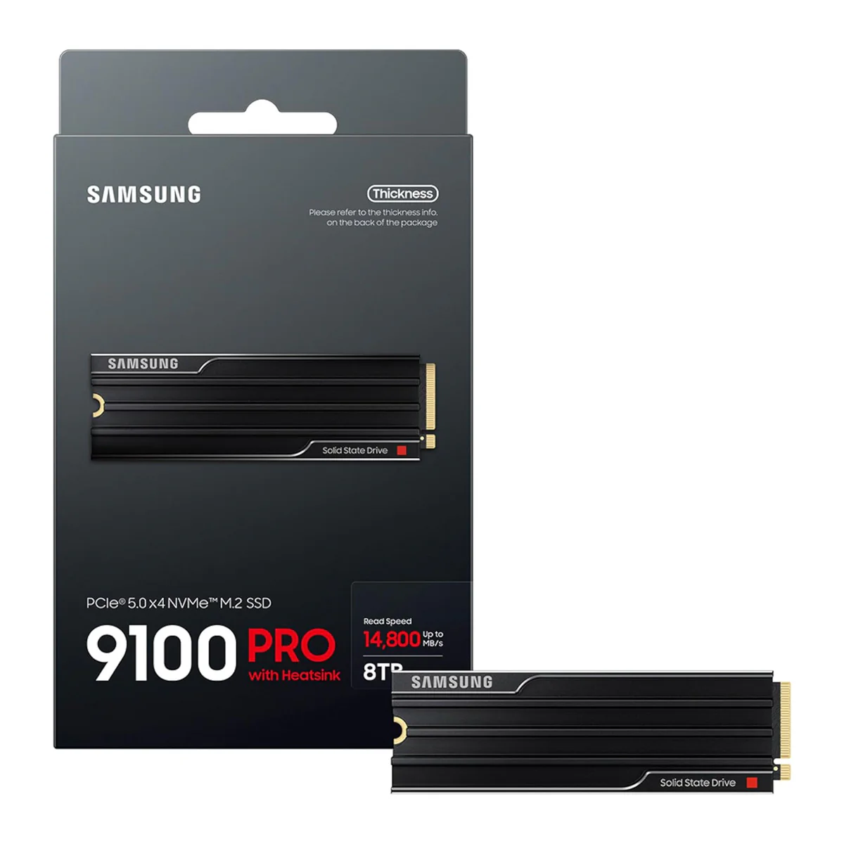 Samsung 9100 Pro PCIe 5.0 x4 NVMe M.2 SSD with Heatsink (1TB, 2TB, 4TB, 8TB) - Image 17