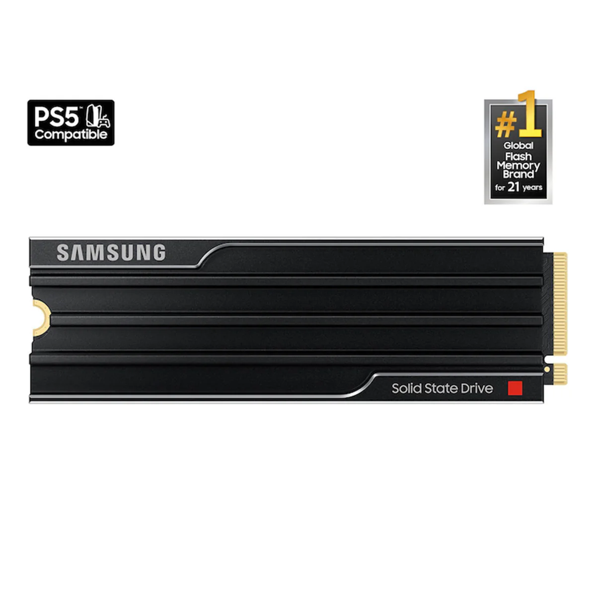 Samsung 9100 Pro PCIe 5.0 x4 NVMe M.2 SSD with Heatsink (1TB, 2TB, 4TB, 8TB) - Image 2