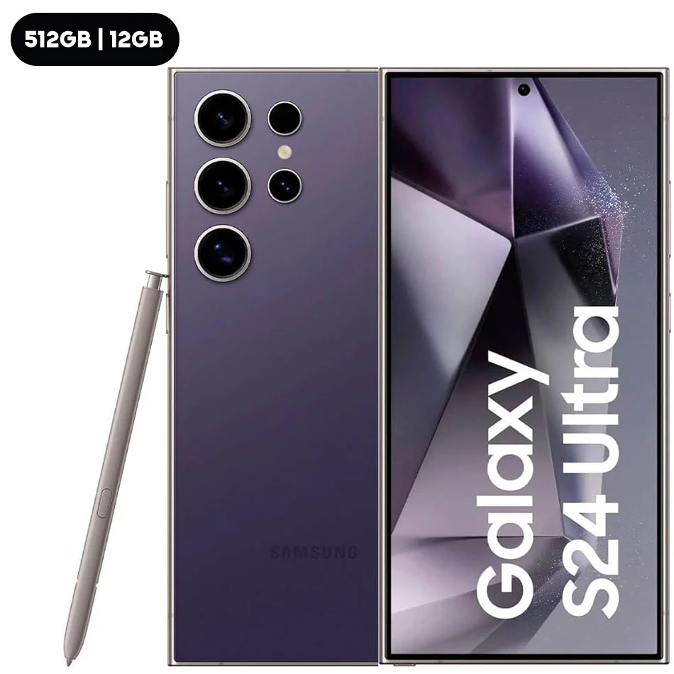 Samsung Galaxy S24 Ultra SM-S928B/DS | 512GB +12GB RAM | 5G/4G/3G/2G + Wi-Fi + Bluetooth | 6.8" QHD+ (3120X1440) Dynamic Amoled 2X | Android 14 | Qualcomm Snapdragon8 GEN3 | 200MP + 12MP | 5000mAh (Titanium Gray, Titanium Black, Titanium Violet) - Image 12