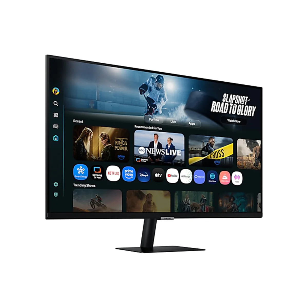 Samsung M7 M70F LS32FM700UEXXP 32" 4K (3840x2160) 60Hz 4ms GTG VA Smart Vision AI, Smart TV Experience with AI, AI Picture Optimizer, Know Security Monitor with Tilt Adjustment - Image 10