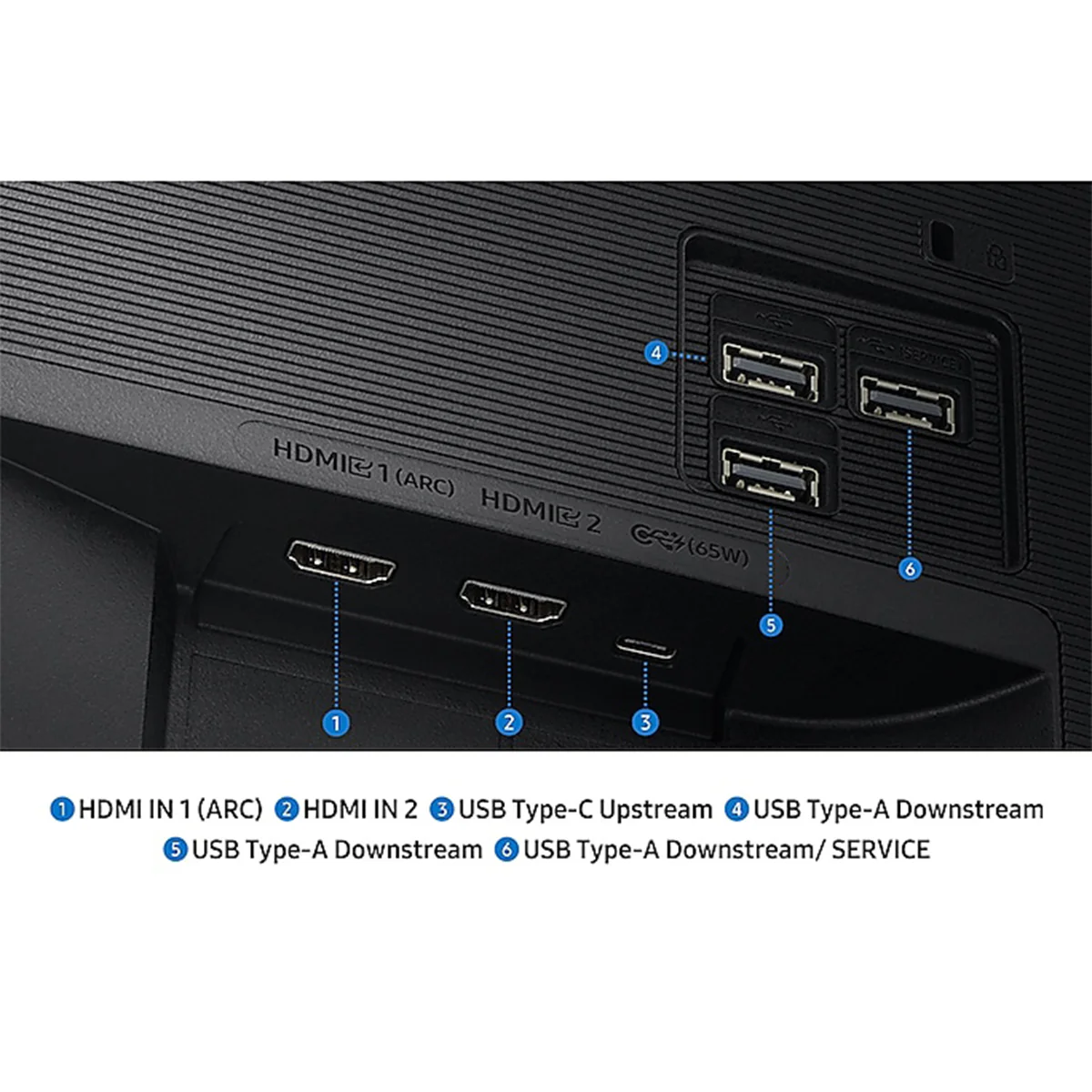 Samsung M7 M70F LS32FM700UEXXP 32" 4K (3840x2160) 60Hz 4ms GTG VA Smart Vision AI, Smart TV Experience with AI, AI Picture Optimizer, Know Security Monitor with Tilt Adjustment - Image 3