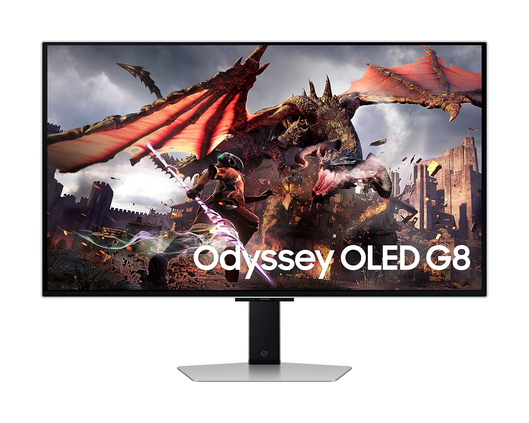 Samsung Odyssey G8 LS32DG802SEXXP 32" 4K (3840x2160) 240Hz 0.03ms (GtG) OLED Gaming Monitor - Image 2