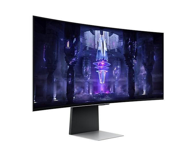 Samsung Odyssey OLED G8 LS34BG850SEXXP 34-INCH 0.1MS 175HZ Ultra WQHD Smart Curved Gaming Monitor (Silver) - Image 10