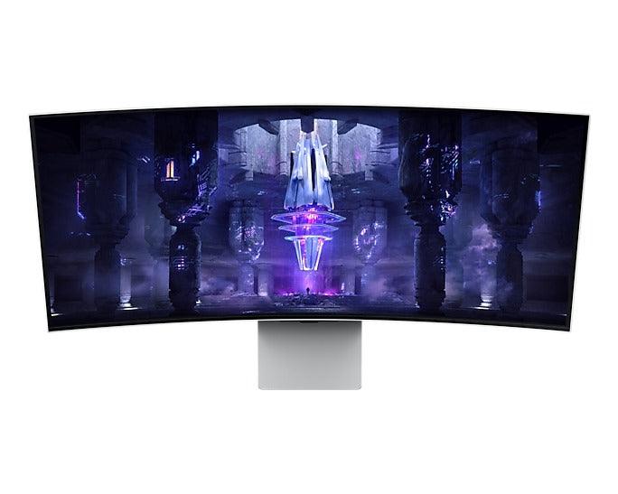 Samsung Odyssey OLED G8 LS34BG850SEXXP 34-INCH 0.1MS 175HZ Ultra WQHD Smart Curved Gaming Monitor (Silver) - Image 5