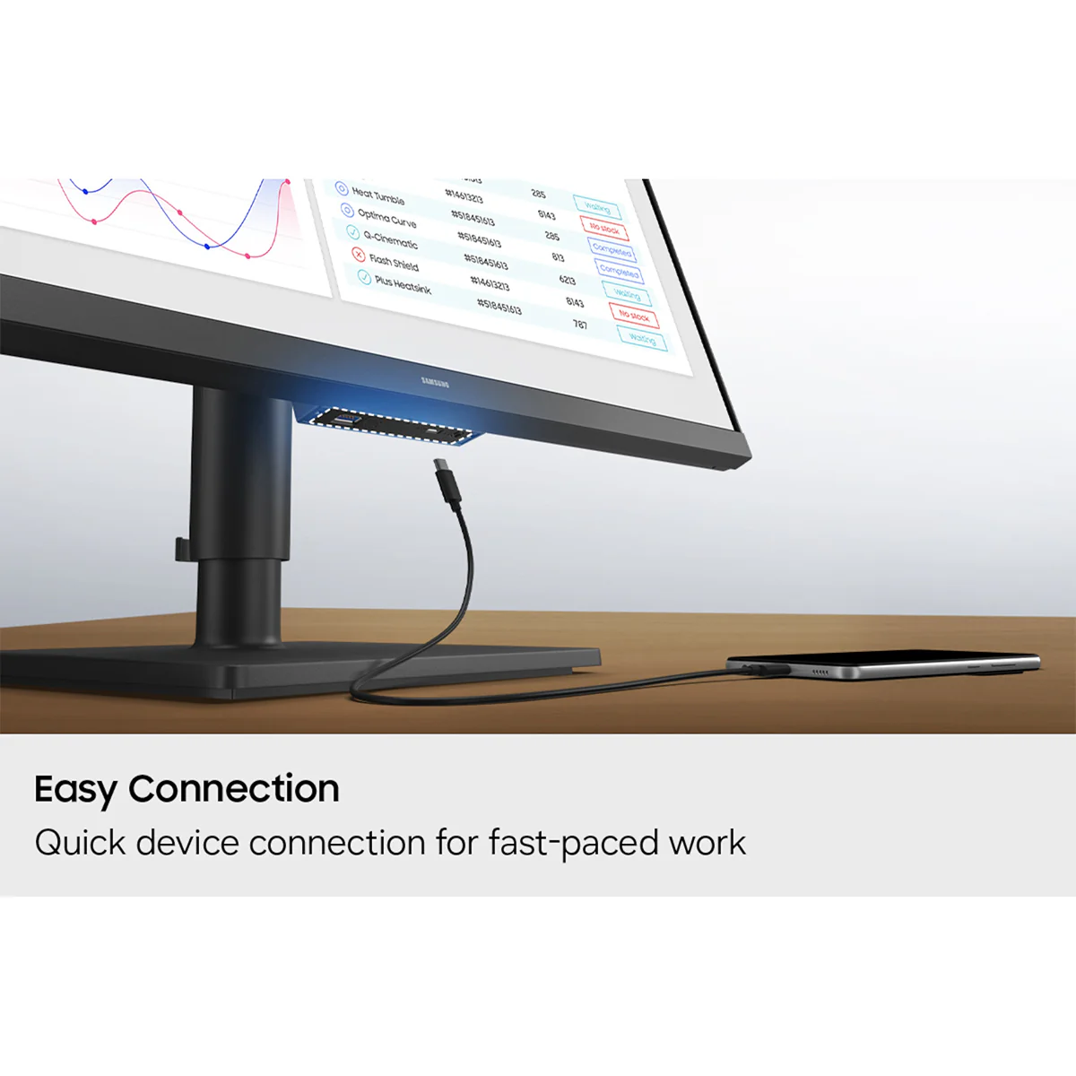 Samsung ViewFinity S8 LS27H802EFAXXP 27" 5K (5120x2880) 60Hz 5ms GTG USB-C & LAN Port IPS Monitor with Tilt/ Height/ Pivot/ Swivel Adjustment + Samsung Soundbar HW-B400F/XP 2.1ch Subwoofer - Image 5