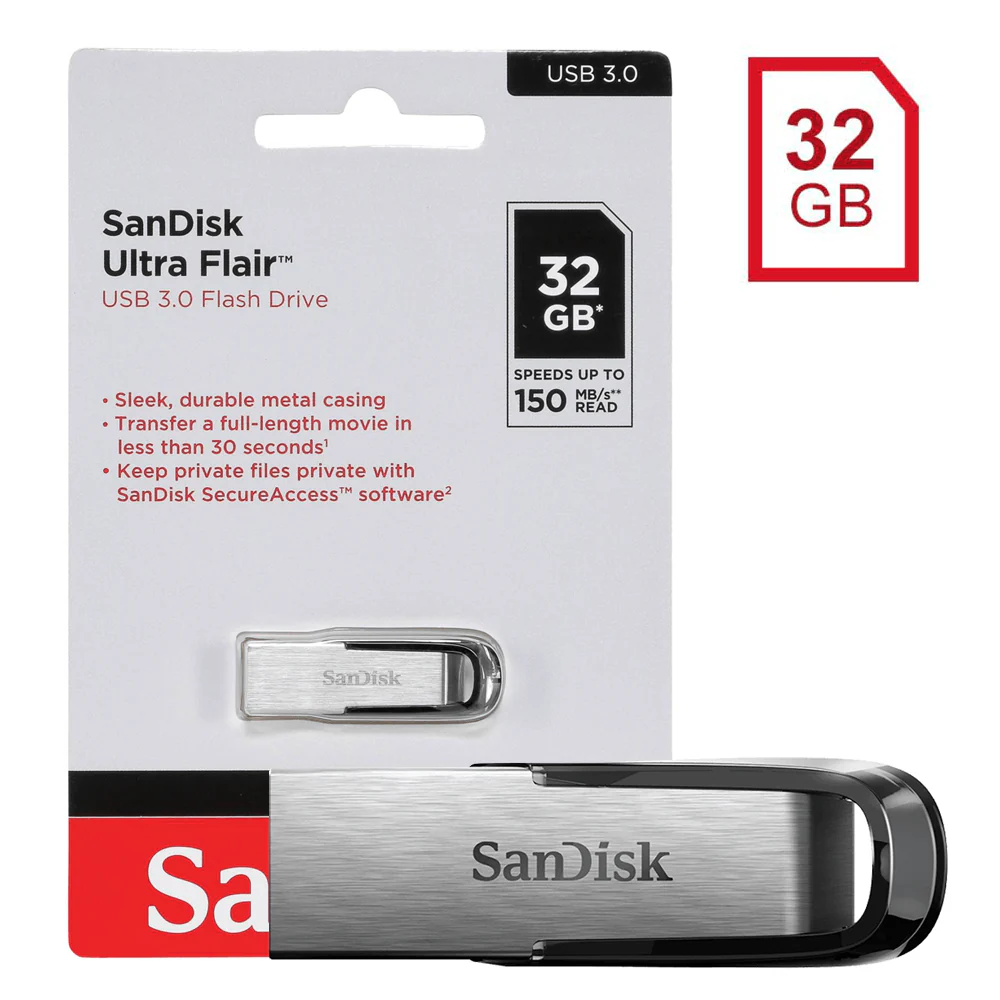 Sandisk Ultra Flair USB 3.0 Flash Drive 32GB - Image 5