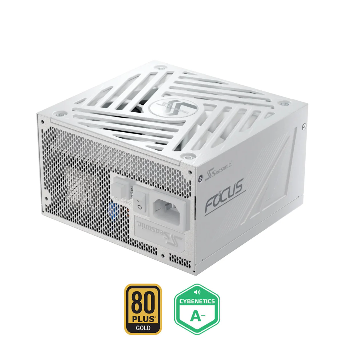 Seasonic Focus GX-1000 ATX 3 1000W 80+ Gold ATX 3.1 & PCIe Gen 5 Fully Modular Power Supply (White) (SRP-FGX102-A5A32SF)