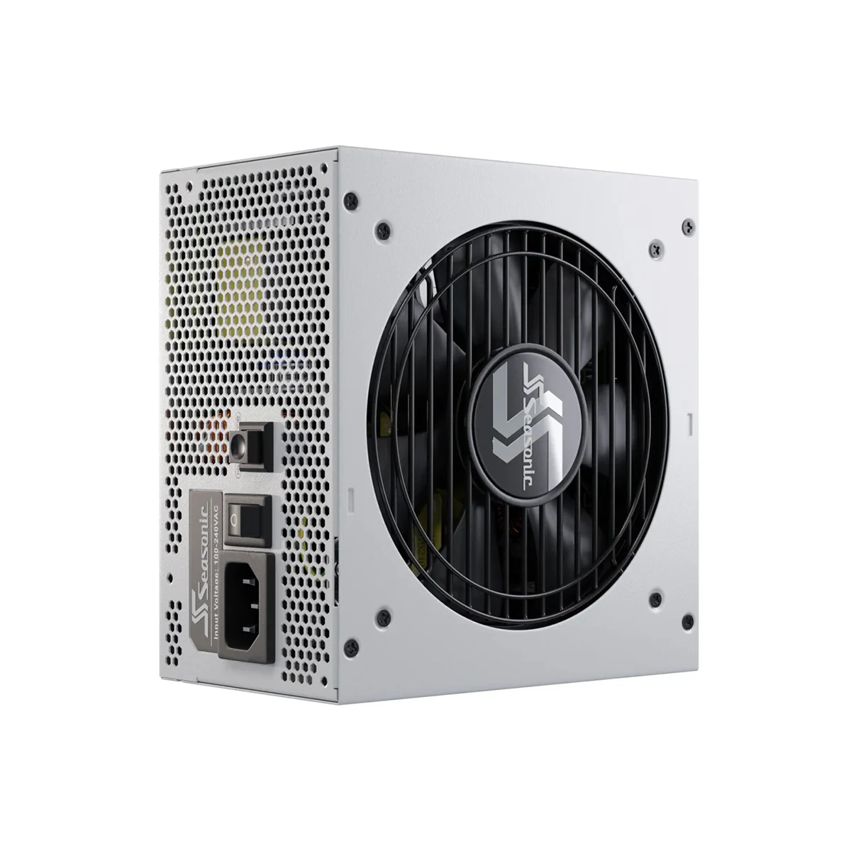 Seasonic Focus GX-750 ATX 3 750W 80+ Gold ATX 3.1 & PCIe Gen 5 Fully Modular Power Supply (White) (SRP-FGX751-A5A32SF) - Image 2