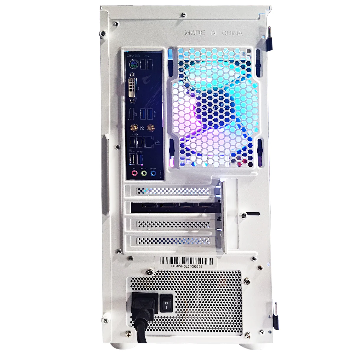 Sigma Omni Link White Desktop Gaming PC | AMD Ryzen 5 5600GT | 32GB RAM | 1TB SSD | RTX 4060 TI | Windows 11 Pro - Image 8