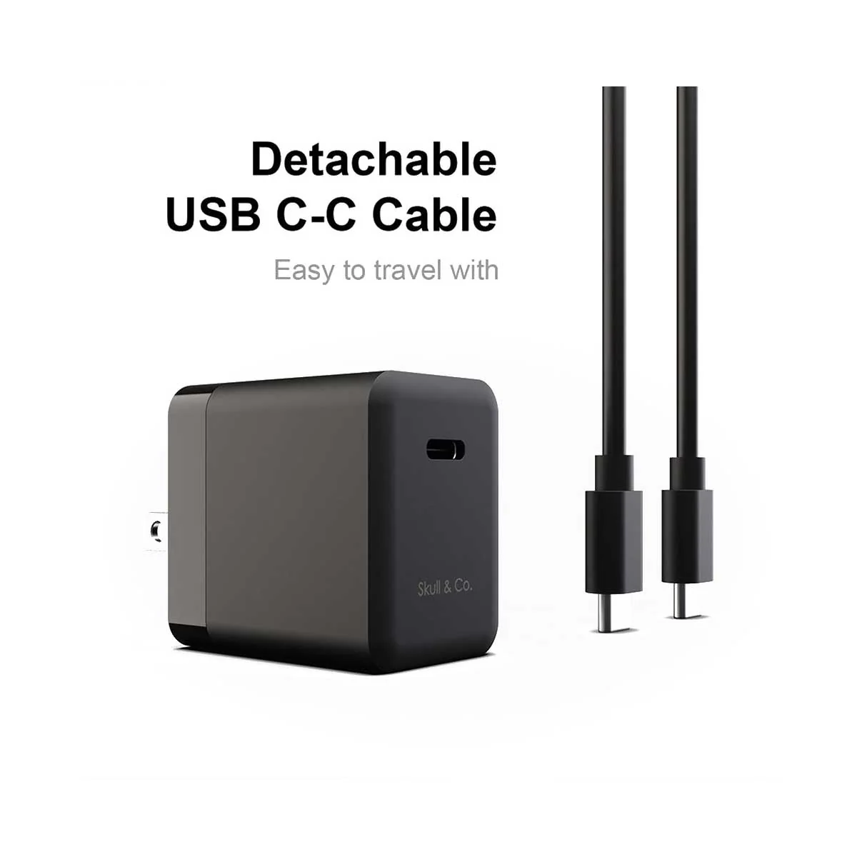 Skull & Co. Gan AC Adapter (2 Prongs Only) (Nsac) - Image 3
