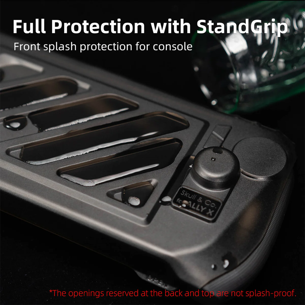 Skull & Co. HardShell Front Cover for ROG Ally X StandGrip (Smoky Black, Neon Green, Neon Orange) (ALXFC-SBK, ALXFC-NGN, ALXFC-NOG) - Image 10