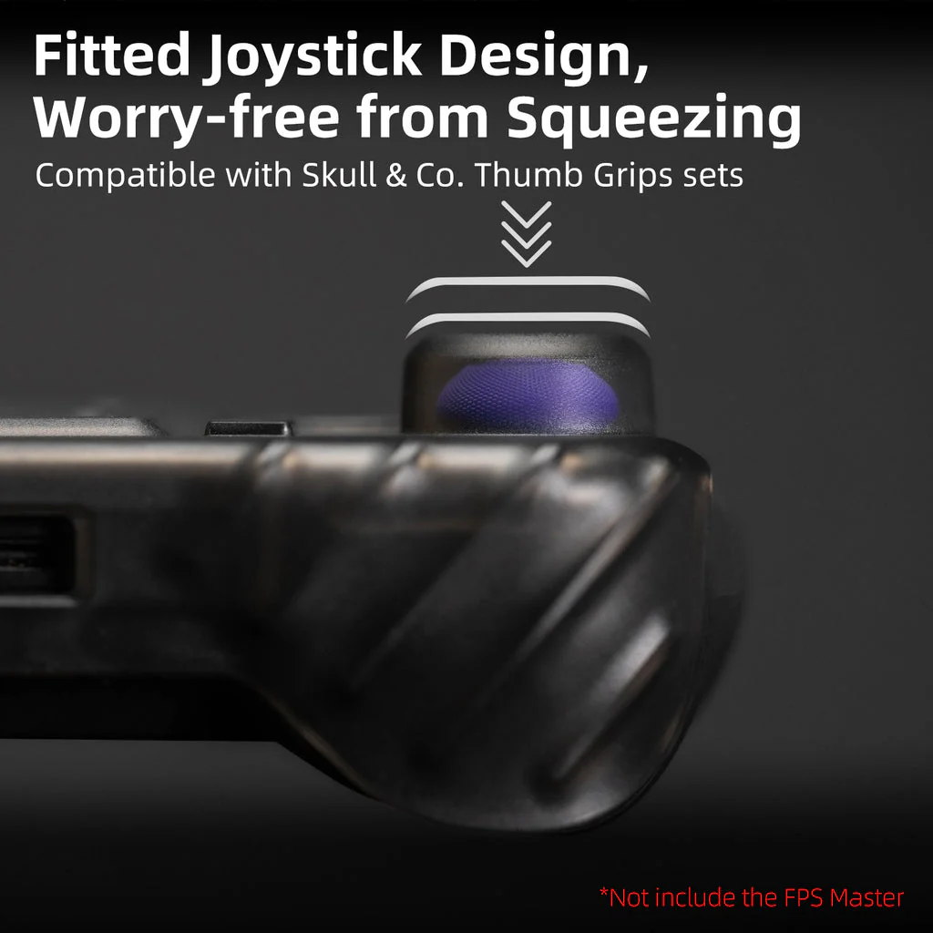 Skull & Co. HardShell Front Cover & Protective Case Bundle for ROG Ally X (Smoky Black) (ALXFCSET-SBK) - Image 7