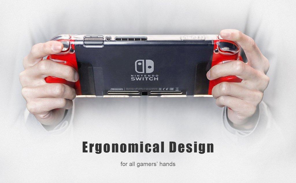 SKULL & CO. NSW MAXCARRY GRIP CASE CRYSTAL BUNDLE (MARIO RED) (NSGCSET2-MR) - Image 2