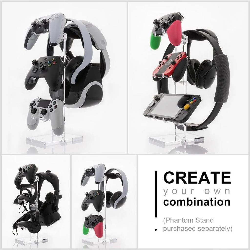 Skull & Co. Phantom Rack For Controllers & Gaming Accessories (ST-RK-TR) - Image 4