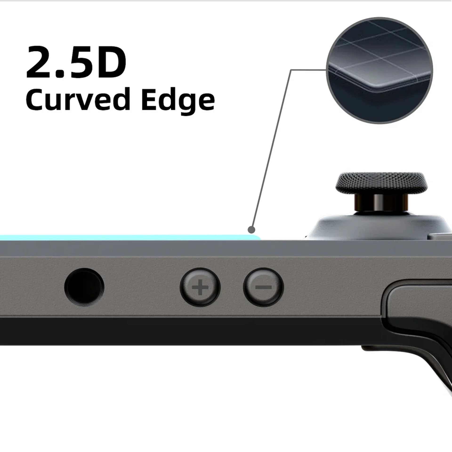 Skull & Co. Tempered Glass Screen Protector 9H Hardness / 2.26mm Ultra Thin with Positioner for Steam Deck / LCD (Anti-Glare Matte Finish, HD Clarity) (SDSP2-P-M, SDSP2-P-G) - Image 7
