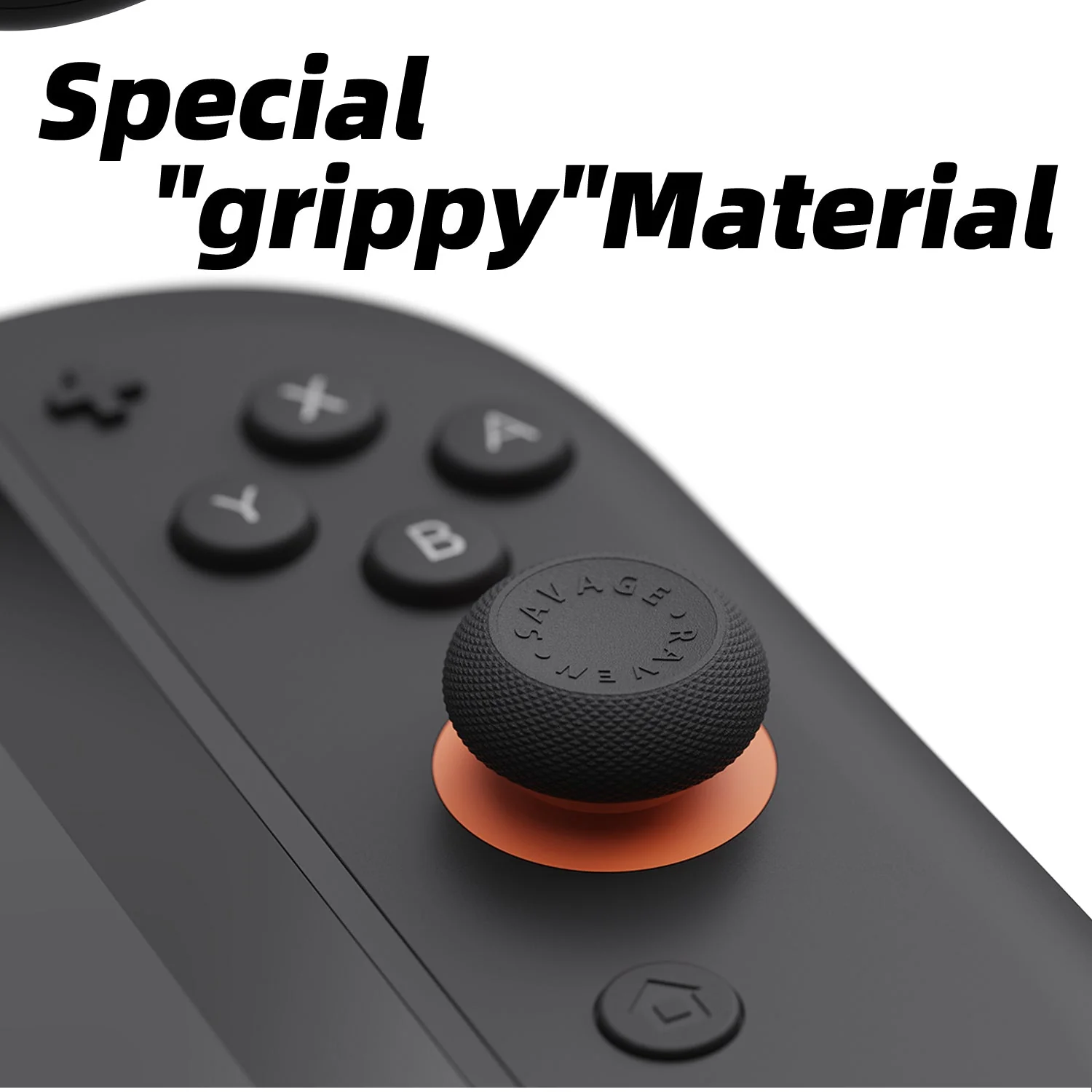 Skull & Co. Thumb Grip for Nintendo Switch 2 (Black, Neon Blue/Red, Galactic Purple, Light Purple/Light Green) - Image 6