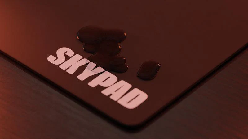 Skypad Glass Mousepad 3.0 XL - Black Text - Image 4