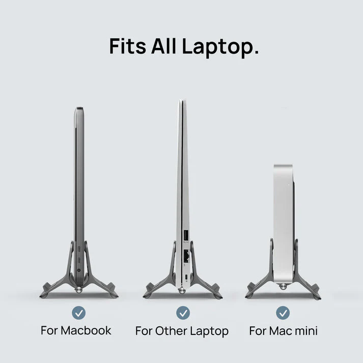SODI SMS-300 Eiffel Gravity Stand for Macbook (Grey, Silver) - Image 7