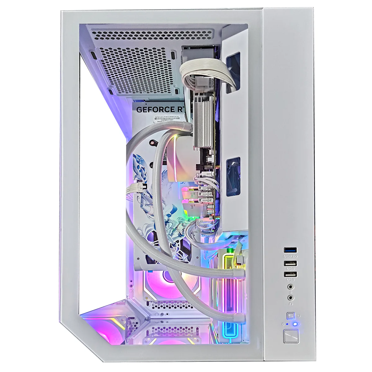 Sophos Zentra White Desktop Gaming PC | AMD Ryzen 7 7700X | 32GB RAM | 1TB SSD | with WIFI + Bluetooth | GeForce RTX 5070 OC | Windows 11 Pro - Image 7