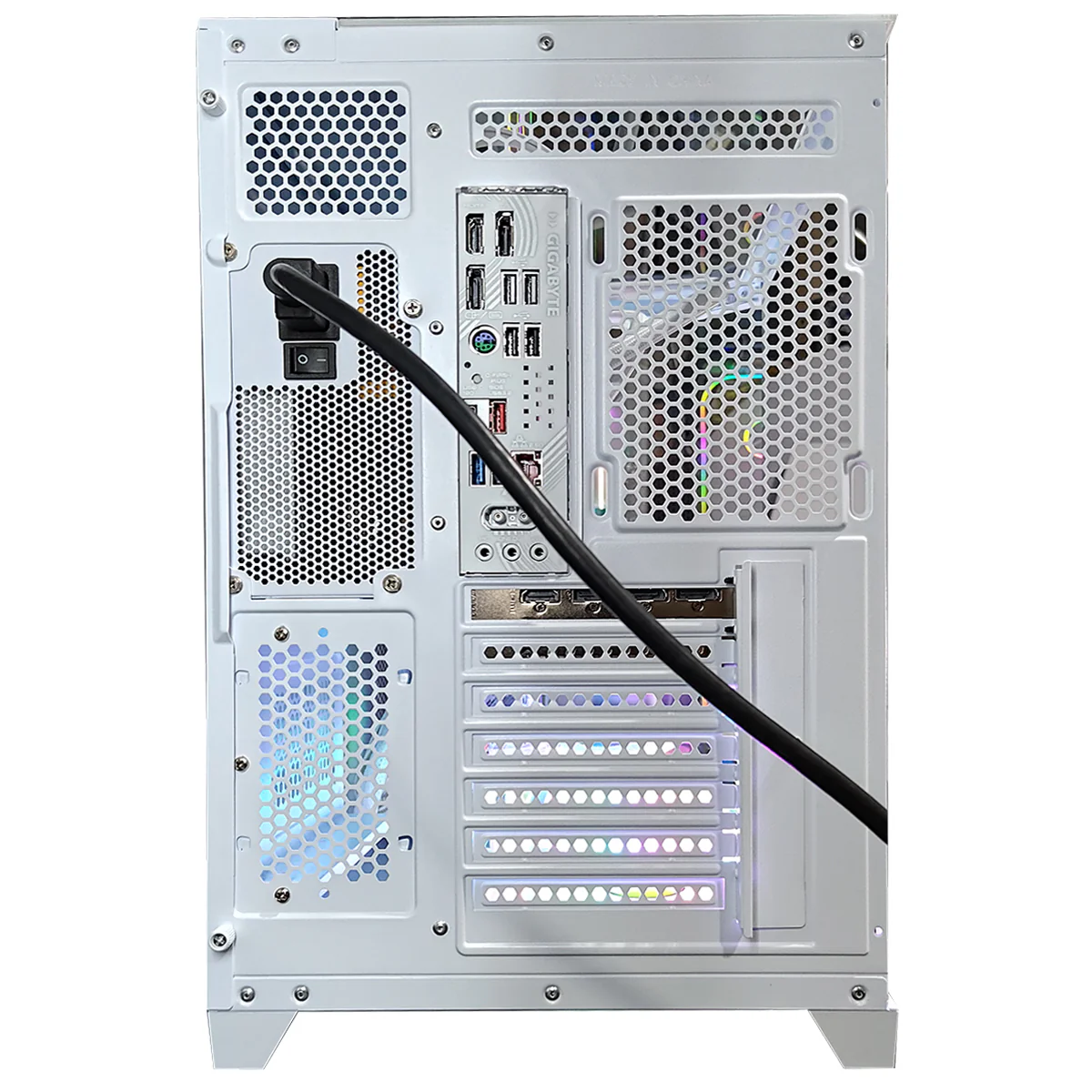 Sophos Zentra White Desktop Gaming PC | AMD Ryzen 7 7700X | 32GB RAM | 1TB SSD | with WIFI + Bluetooth | GeForce RTX 5070 OC | Windows 11 Pro - Image 8