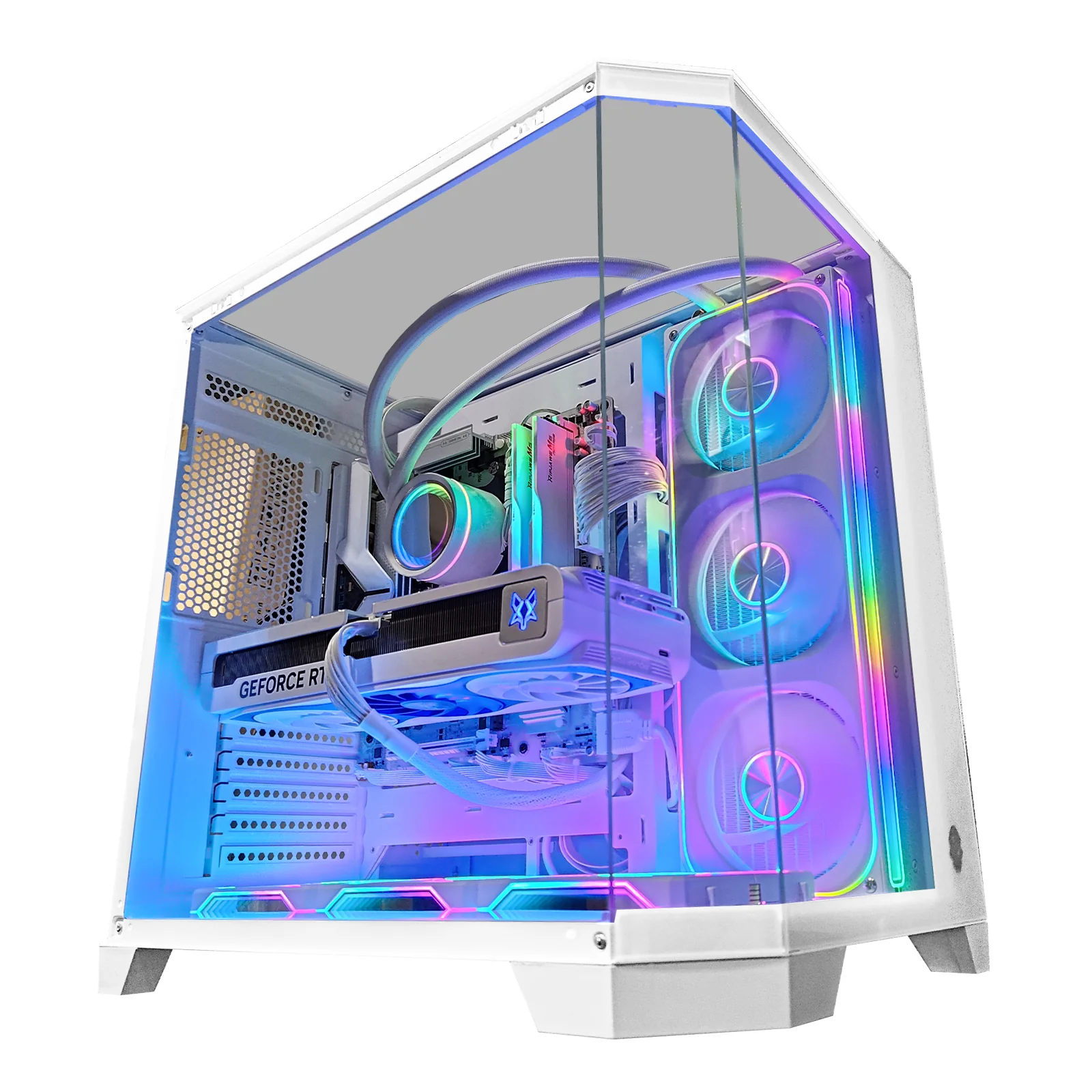 Sophos Zentra White Desktop Gaming PC | AMD Ryzen 7 7700X | 32GB RAM | 1TB SSD | with WIFI + Bluetooth | GeForce RTX 5070 OC | Windows 11 Pro - Image 9
