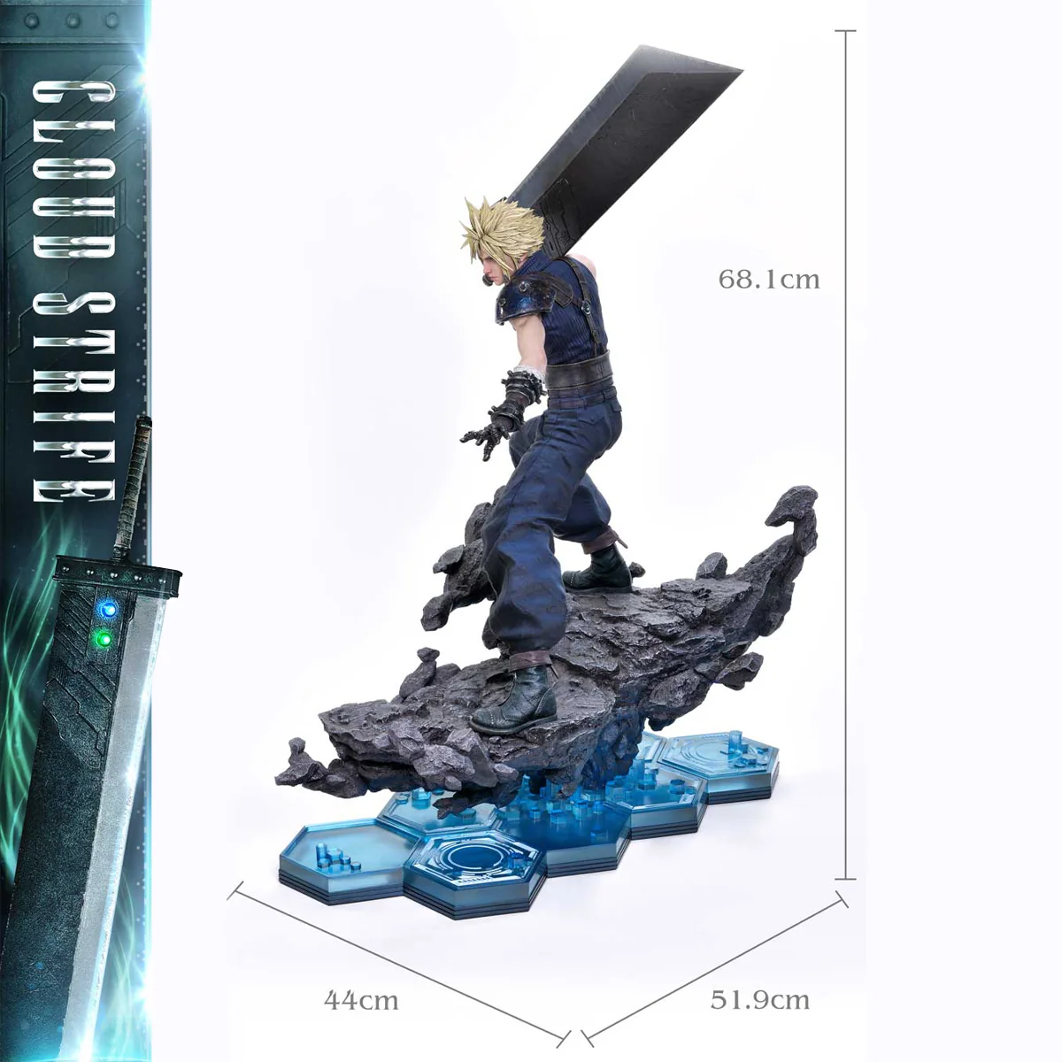 Square Enix Masterline Final Fantasy VII Rebirth 1/4 Scale Cloud Strife (Regular) - Image 13