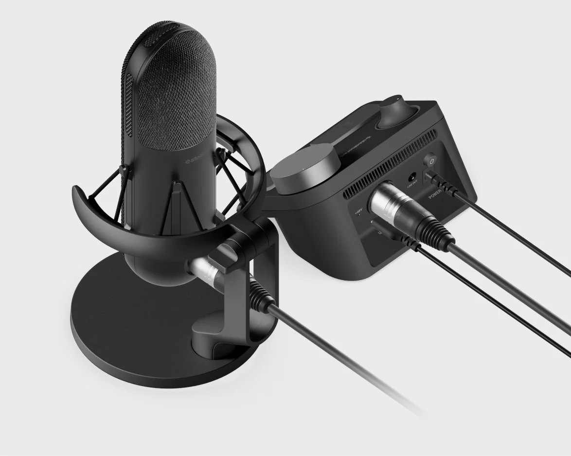 Steelseries Alias Pro XLR Mic & Stream Mixer (PN61595) - Image 3