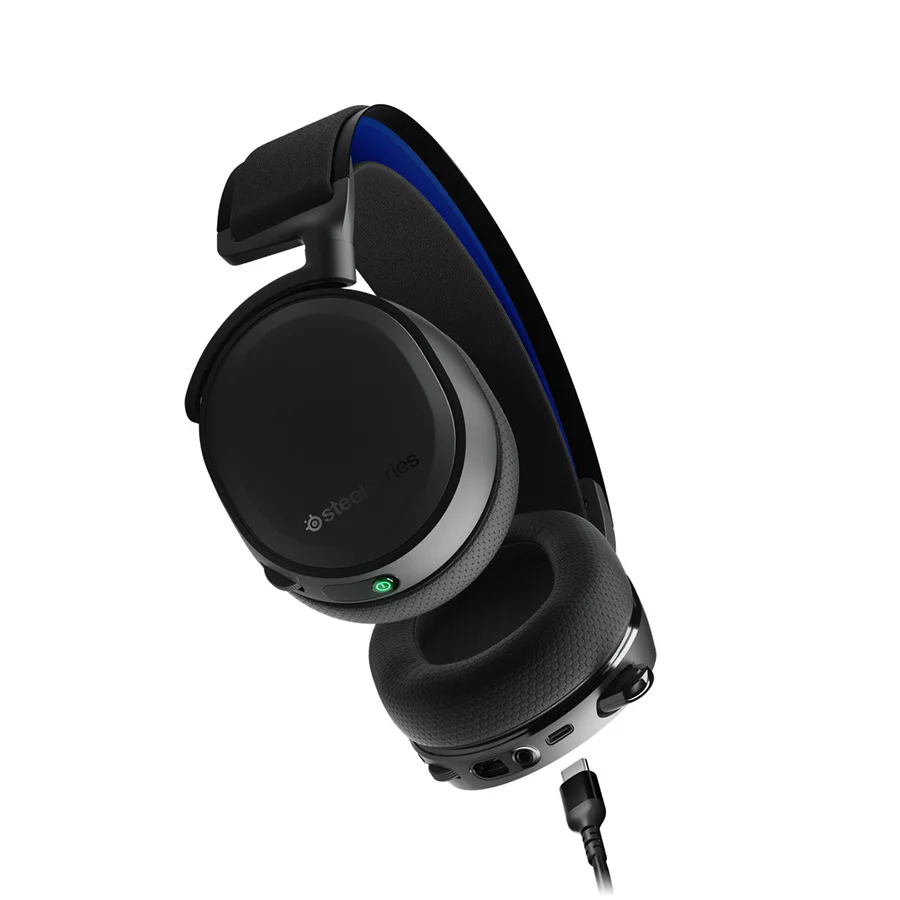 SteelSeries Arctis 7P+ Wireless Gaming Headset (Black) (PN61462) - Image 3