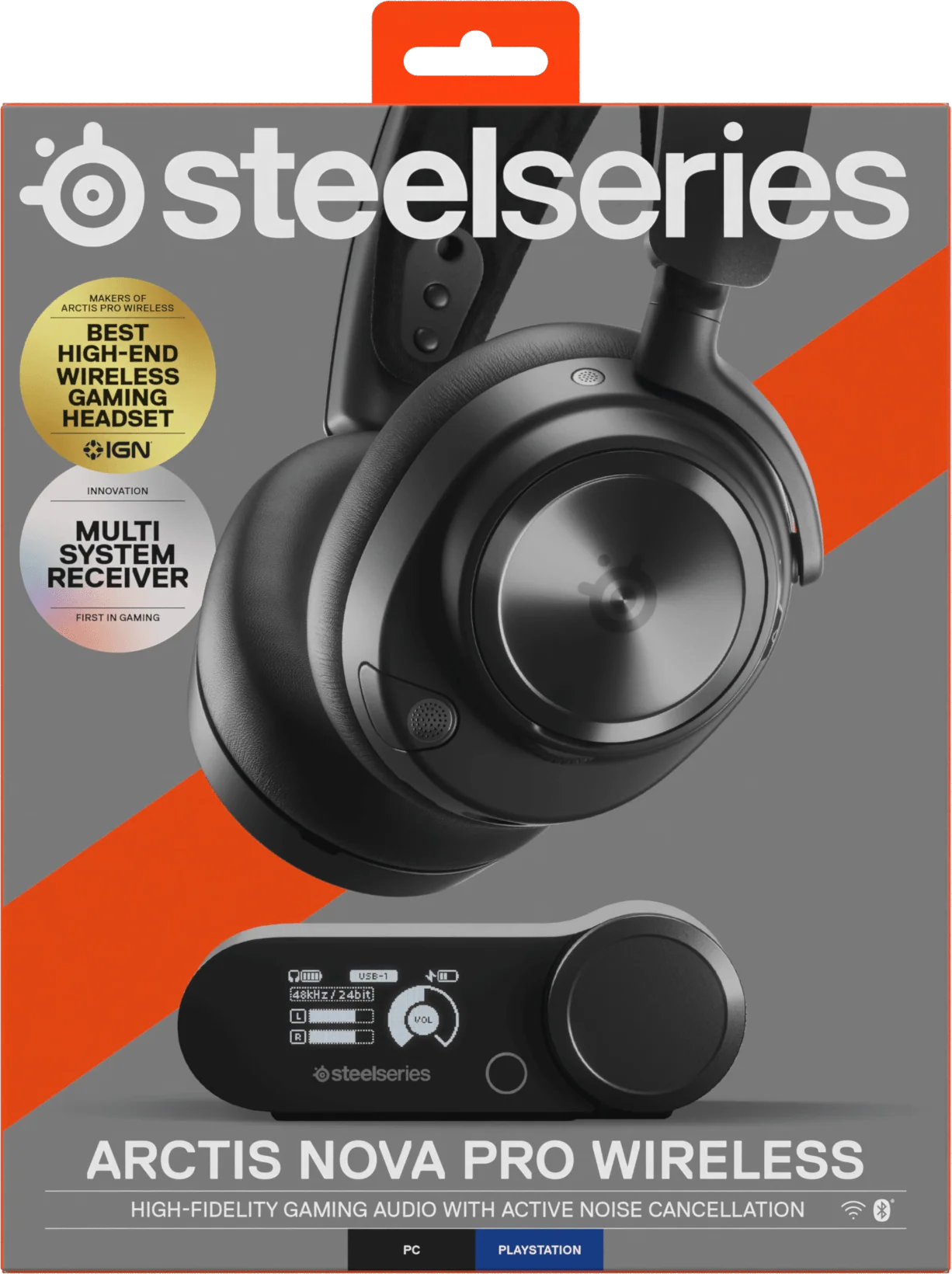 Steelseries Arctis Nova Pro Wireless Gaming Headset (Black) (PN61520) - Image 8